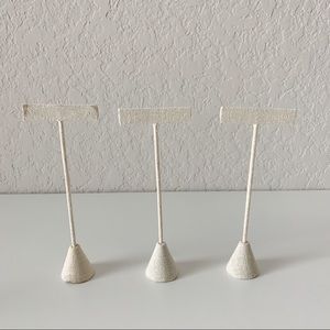 Linen Earring T Stand Displays
